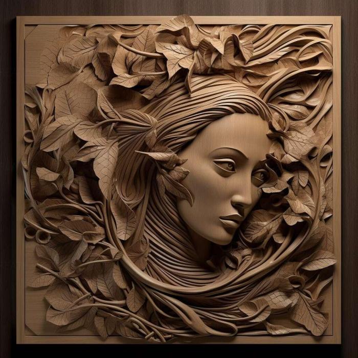 نموذج ثلاثي الأبعاد لآلة CNC 3D Art 